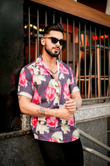 DECORATIVE PRINT SHIRT